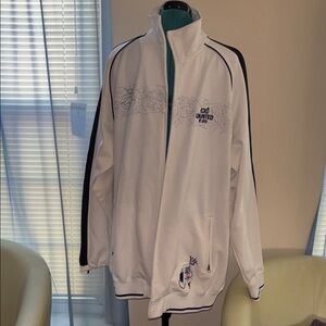 Ecko Unltd Men's White and Black Lightweight Jacket